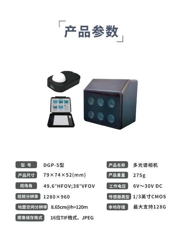 多光譜相機(jī)DGP-5型(圖3)