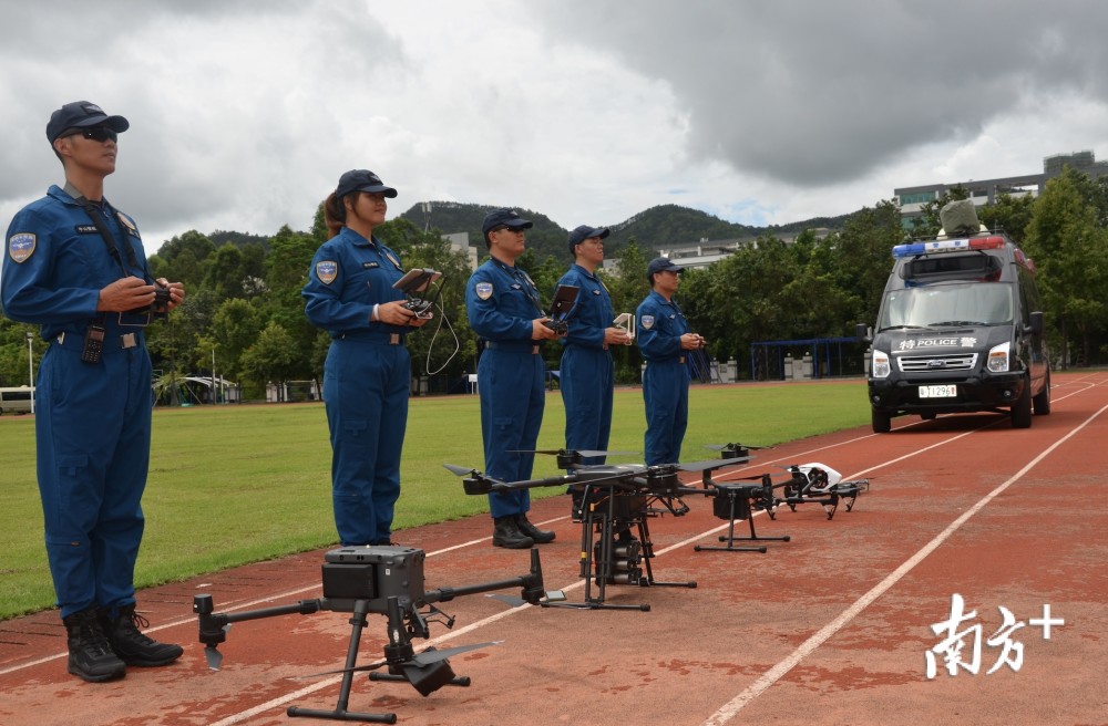 中山特警無人機首次參加全國比武，“飛”出佳(圖1)